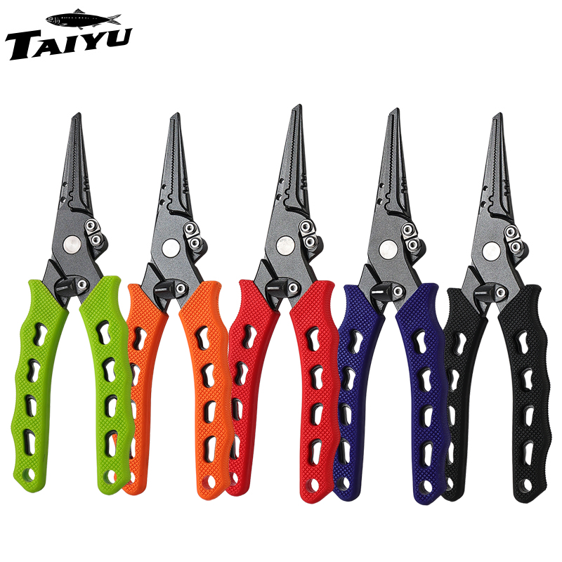 Used Fishing Equipment Near Me - คีมตกปลา TAIYU 5 สี ทำจากสแตนเลส ใช้ตัดสาย