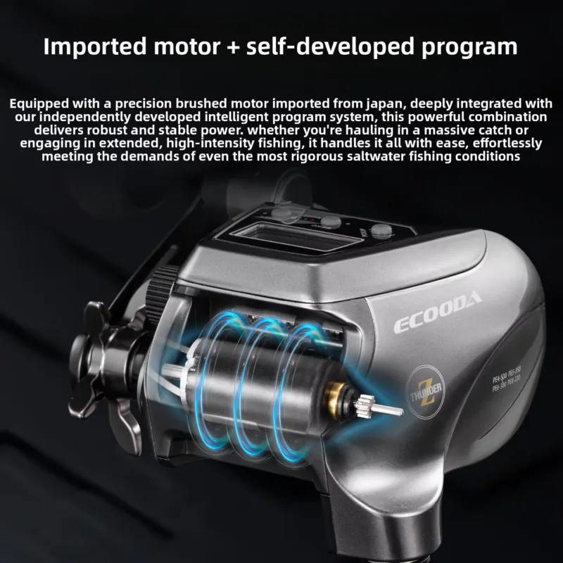 【2026 สินค้าขายดี】รอกตกปลาไฟฟ้ - Electric Fishing Reel บทวิจารณ์และราคา