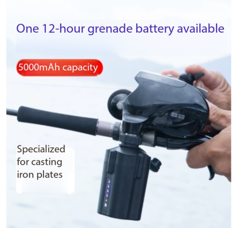 แบตเตอรี่รอกตกปลาไฟฟ้า 10000mA - Electric Fishing Reel บทวิจารณ์และราคา