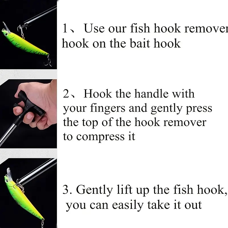 1 PC แบบพกพาอลูมิเนียม T-Hook  - Used Fishing Equipment Near Me บทวิจารณ์และราคา