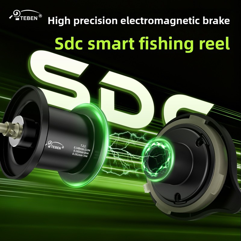 รอกตกปลา Teben Linglong DC แบบ - Electric Fishing Reel บทวิจารณ์และราคา
