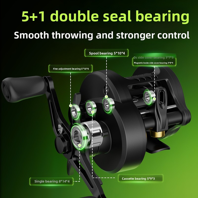 รอกตกปลา Teben Linglong DC แบบ - Electric Fishing Reel บทวิจารณ์และราคา